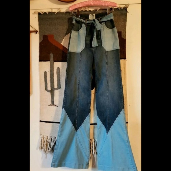 Revice Denim Retro Flare Jeans - Picture 1 of 4